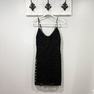 NWT Abercrombie & Fitch Black Lace Dress - Medium